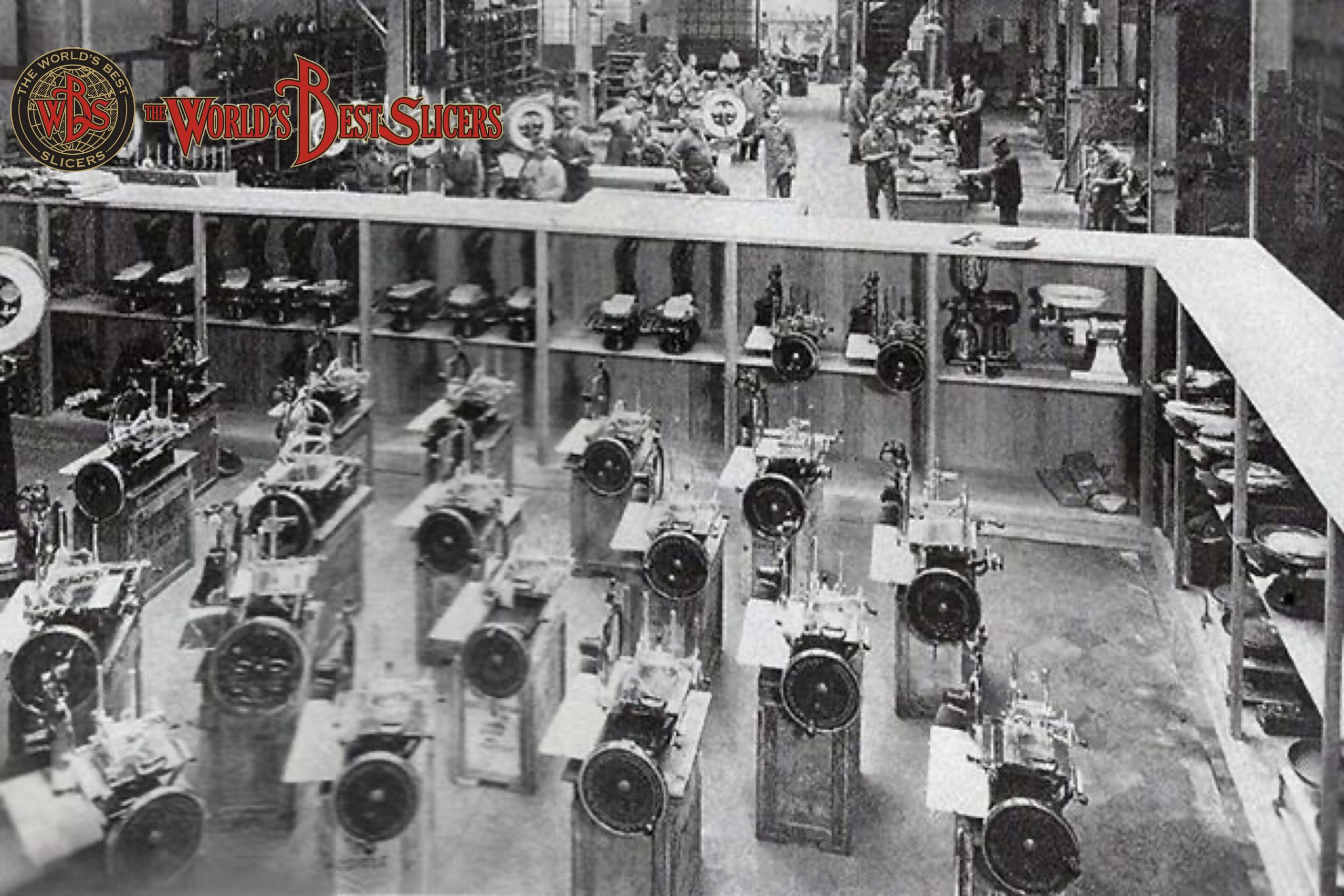 Berkel-factory-scaled - Restoration of Vintage Berkel Flywheel Slicers | WBS Doc